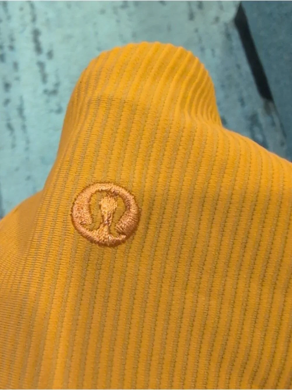 Lululemon Beach Boss Bikini Top Vintage Gold